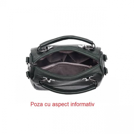 Geanta dama AVAMSI, BS-8655, bareta pentru umar, Rosu, 25x14x19 cm [3]