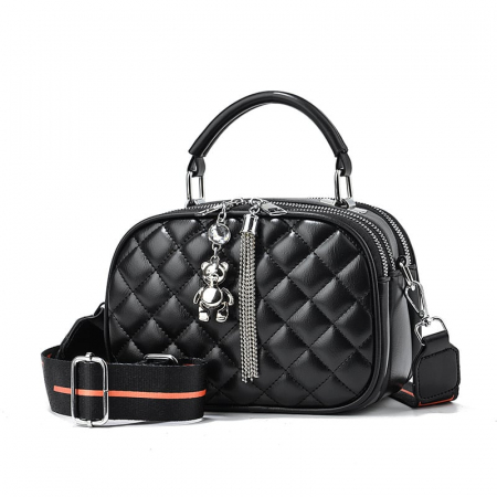 Geanta dama Belize, 5409, Negru, 21x12x15 cm GENTI DAMĂ - Geanta dama Belize, 5409, Negru, 21x12x15 cm