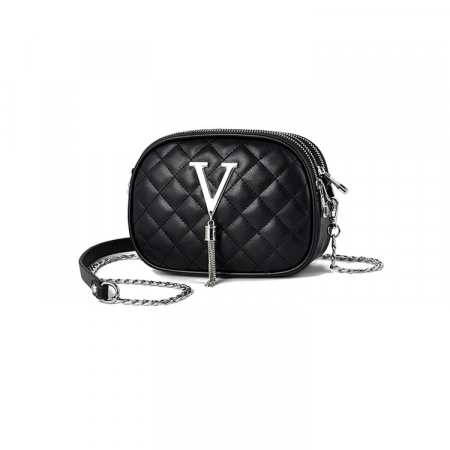 Geanta dama Vivian, GD7777, Negru, 20x15x7 cm [7]
