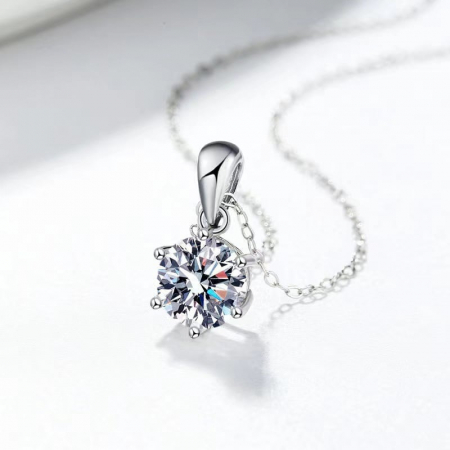 Set Cadou Sotie LD765A Colier cu Pandantiv din Argint  925, Magia stralucirii, placat cu rodiu, Cutie Eleganta si Mesaj [1]
