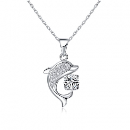 Lantisor cu pandativ din argint  925, LD769, Spiritul oceanului, placat cu rodiu FEMEI - Lantisor cu pandativ din argint  925, LD769, Spiritul oceanului, placat cu rodiu