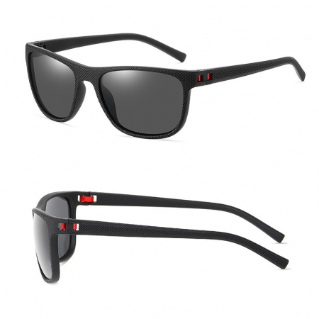 Ochelari de soare barbati Ethan XFT-C1737, Wayfarer, Polarizati, Gri [4]