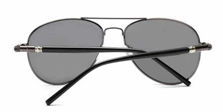 Ochelari de soare Barbati, Polarizati, Protectie UV, Sindre 1099 Aviator, Negru [6]