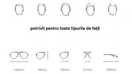 Ochelari de soare unisex Polarizati,Protectie UV,  Jonas Wayfarer, Negru [1]