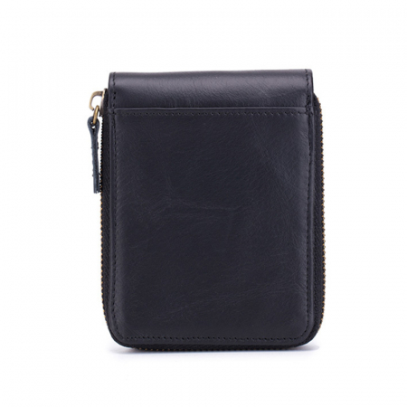 Portofel Barbati, Bullcaptain, BC-029, 11.5x9.5x2.5 cm Piele naturala [4]