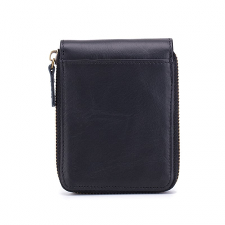 Portofel Barbati, Bullcaptain, BC-029, 11.5x9.5x2.5 cm Piele naturala [2]