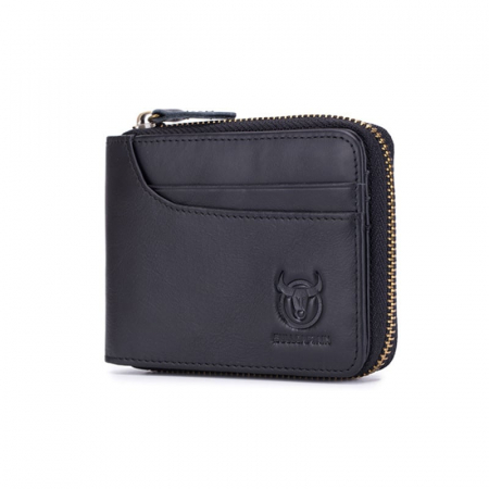 Portofel Barbati, Bullcaptain, BC-029, 11.5x9.5x2.5 cm Piele naturala [0]