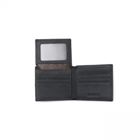 Portofel Barbati, Gubintu GBT-360, Negru, Piele naturala, 11x9.7x1.5 CM [4]