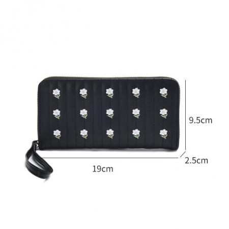 Portofel Dama, AVAMSI, KXM-C079-122, Negru, 19x9.5x2.5 cm [1]
