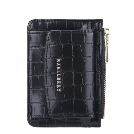 Portofel Dama, Baellerry, ZX-083, Negru, 12x8x2 cm FEMEI - Portofel Dama, Baellerry, ZX-083, Negru, 12x8x2 cm