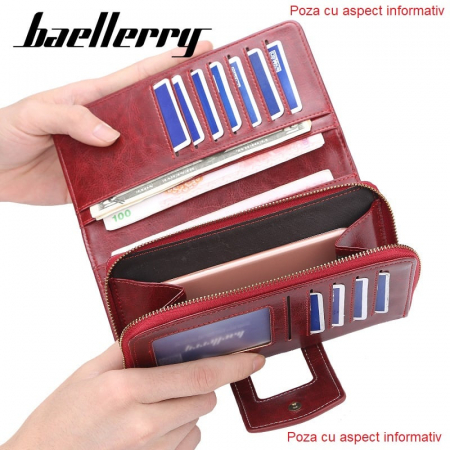 Portofel Dama, Baellerry, ZX-N1639, 19x10x3 cm [7]
