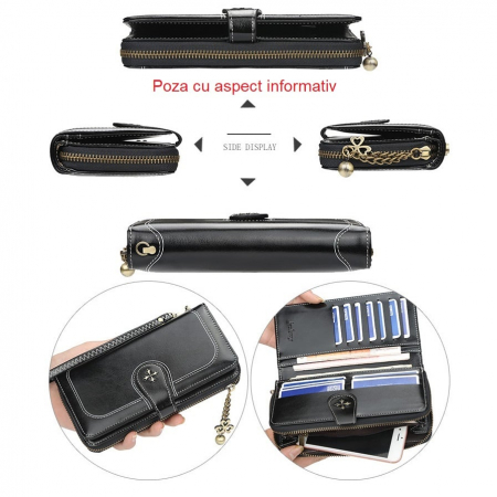 Portofel dama, BAELLERRY, ZX-N1813, 19x10x3.5 cm [2]