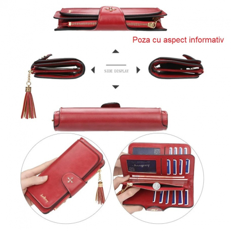 Portofel Dama, Baellerry, ZX-N2341, 19x10x3 cm [1]