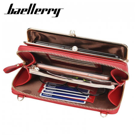 Portofel Dama, Baellerry, ZX-N8586, multicolor-Negru, 20x11x5 cm [3]