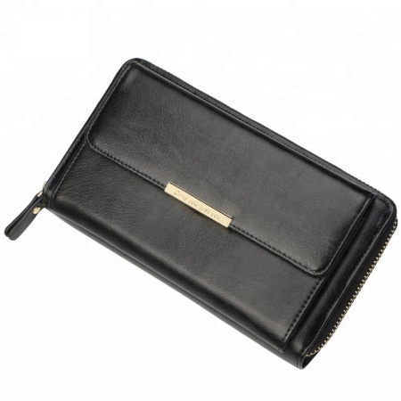 Portofel Dama, Ebba, 8637, Negru, 21X11x4.5cm PORTOFELE DAMĂ - Portofel Dama, Ebba, 8637, Negru, 21X11x4.5cm