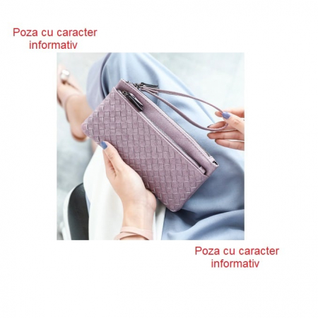 Portofel Dama, Mojoyce, XY-R843, Negru, 19.5x10x2 cm [3]