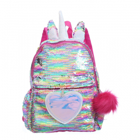 Rucsac copii, elevi, dama, AVAMSI, SMS-DJS pentru copii, 34X24X10 cm [0]