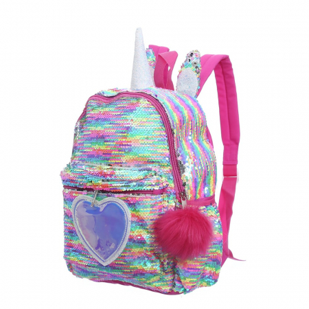 Rucsac copii, elevi, dama, AVAMSI, SMS-DJS pentru copii, 34X24X10 cm [3]