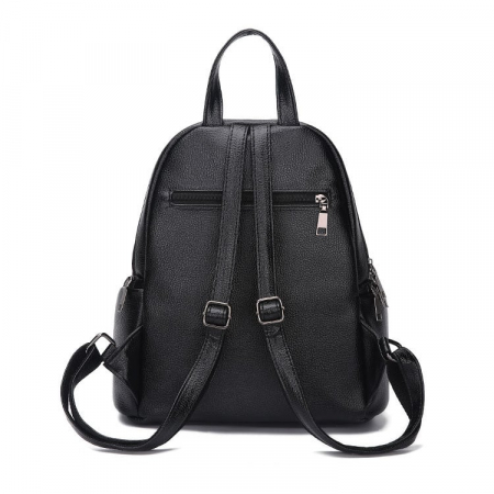Rucsac dama AVAMSI BS-6701, Negru,  30x35x14 cm [2]