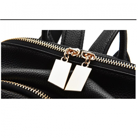 Rucsac dama, AVAMSI, BS-8895, Negru, 31x29x15 cm [6]