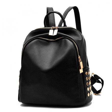 Rucsac dama, AVAMSI, BS-8895, Negru, 31x29x15 cm [0]