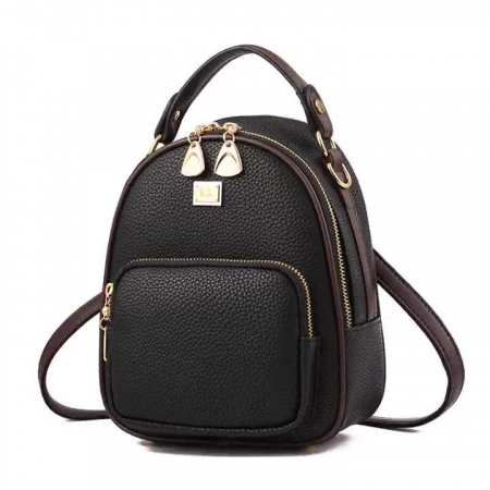 Rucsac dama Bolivia, 5412, Negru, 18x9x23 cm [0]