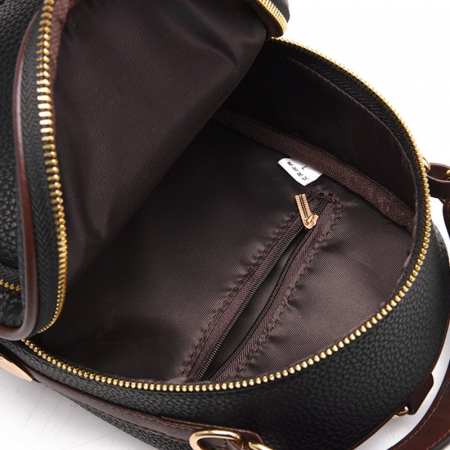Rucsac dama Bolivia, 5412, Negru, 18x9x23 cm [1]