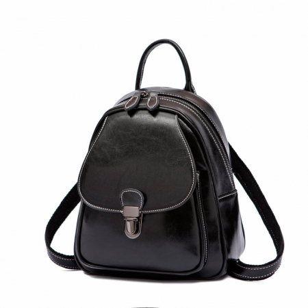 RUCSACURI DAMĂ - Rucsac dama, Celine Noir, 5039, Negru, 27x22x9.5 cm
