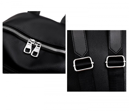 Rucsac dama, Ioana, RD739, Negru, 31x26x15 cm [10]