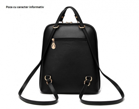 Rucsac dama, Joplin, 4895, Rosu, 32x23x12 cm [3]