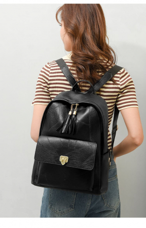 Rucsac dama Kaia, 5020, Negru, 38x30x13 cm [3]