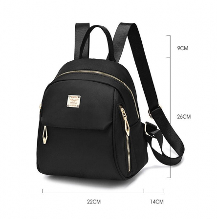 Rucsac dama, Rina SCB-40, 26x22x14 cm [8]
