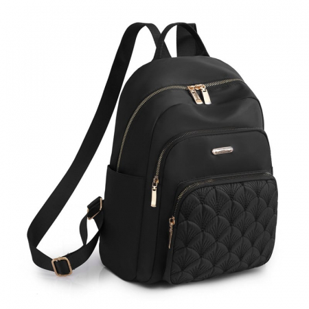 Rucsac dama, Victoria, RD731, Negru, 33x28x12 cm RUCSACURI DAMĂ - Rucsac dama, Victoria, RD731, Negru, 33x28x12 cm