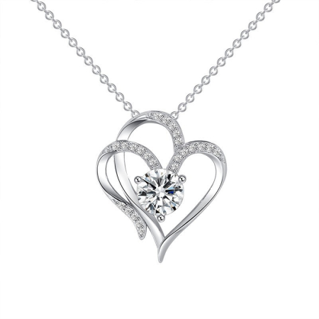 Set Cadou pentru Doamna Învățătoare– Colier cu Pandativ Inima Eterna din Argint 925 placat cu rodiu, Cutie Elegantă și Felicitare Personalizată [5]