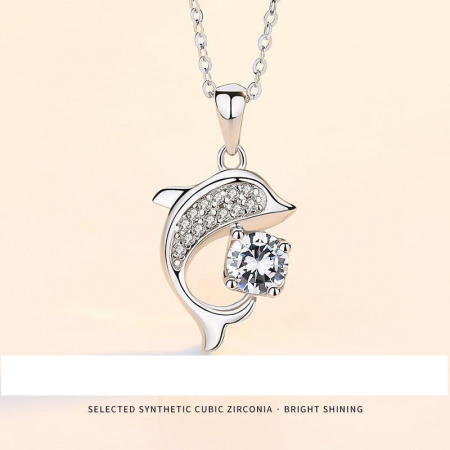 Set Cadou Prietenă -Colier cu Pandativ Spiritul Oceanului din Argint 925 placat cu rodiu, Cutie Elegantă și Felicitare Personalizată [9]