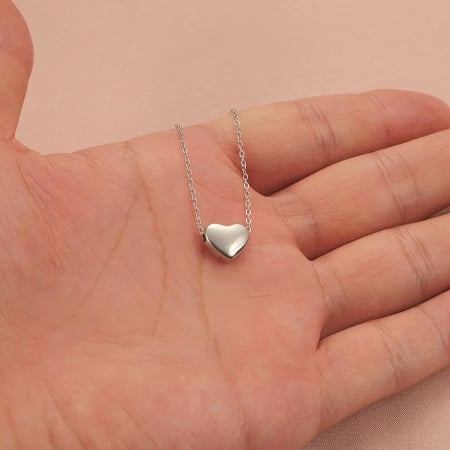 Set Cadou Soră  – Colier cu Pandativ Aurora inimii din Argint 925 placat cu rodiu, Cutie Elegantă și Felicitare Personalizată [2]