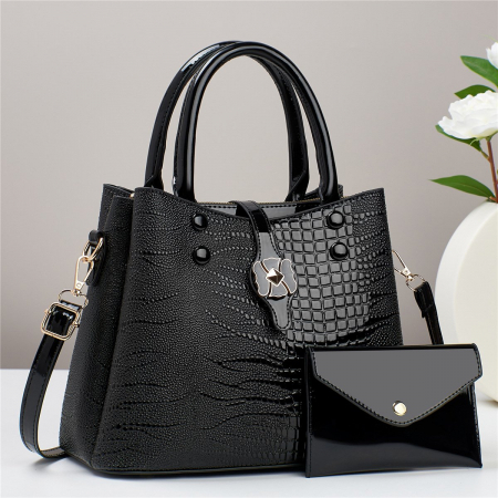 FEMEI - Set Geanta dama si portofel Olivia, GD7801, 28x23x13 cm