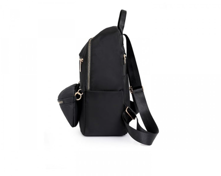 Set Rucsac si Borseta dama Panama, 5414, Negru, 33x13x25 cm [17]