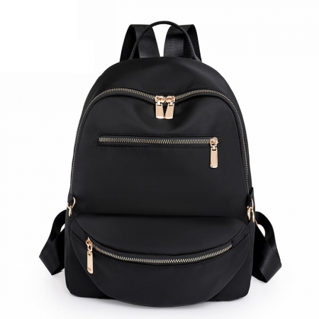 Set Rucsac si Borseta dama Panama, 5414, Negru, 33x13x25 cm [3]
