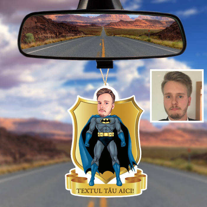Agatatoare personalizata pentru masina - Batman [2]