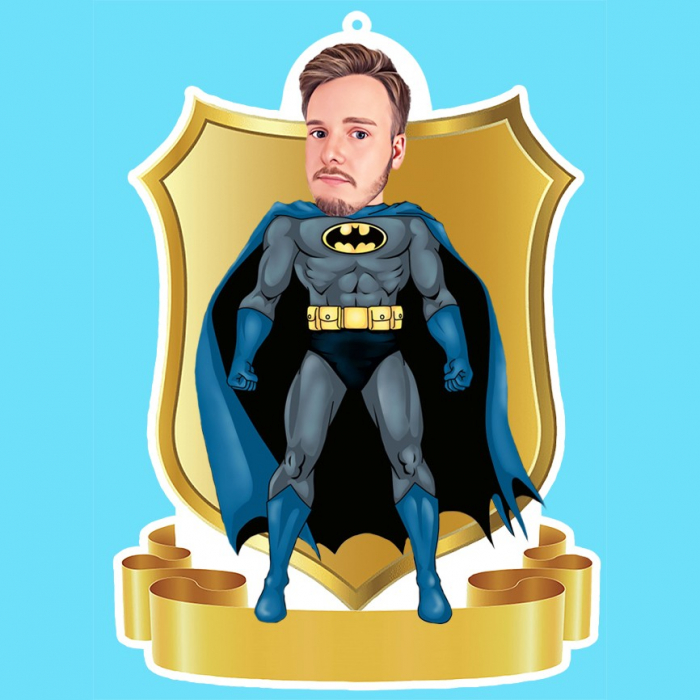 Agatatoare personalizata pentru masina - Batman [1]