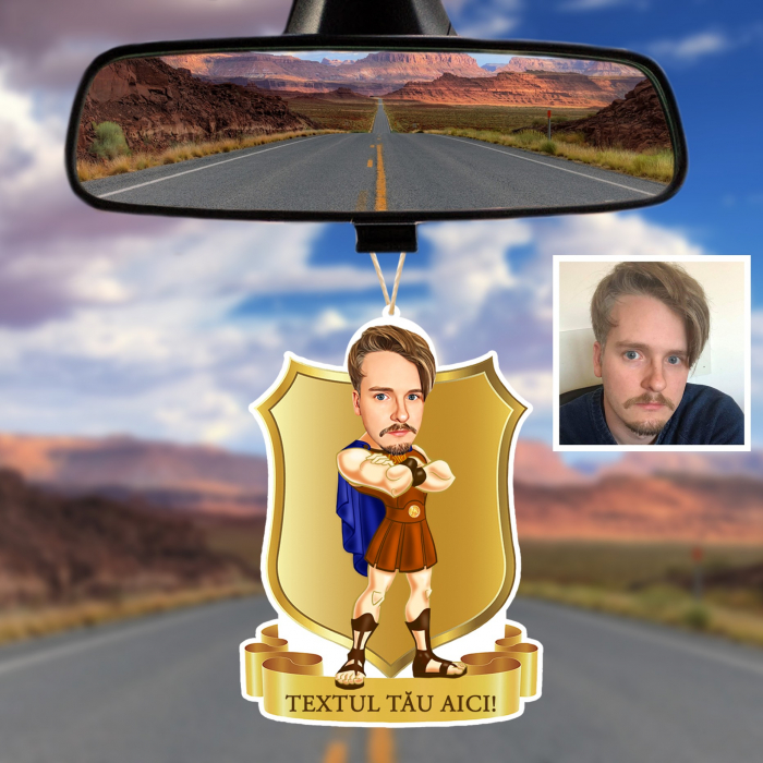 Agatatoare personalizata pentru masina - Hercules [2]