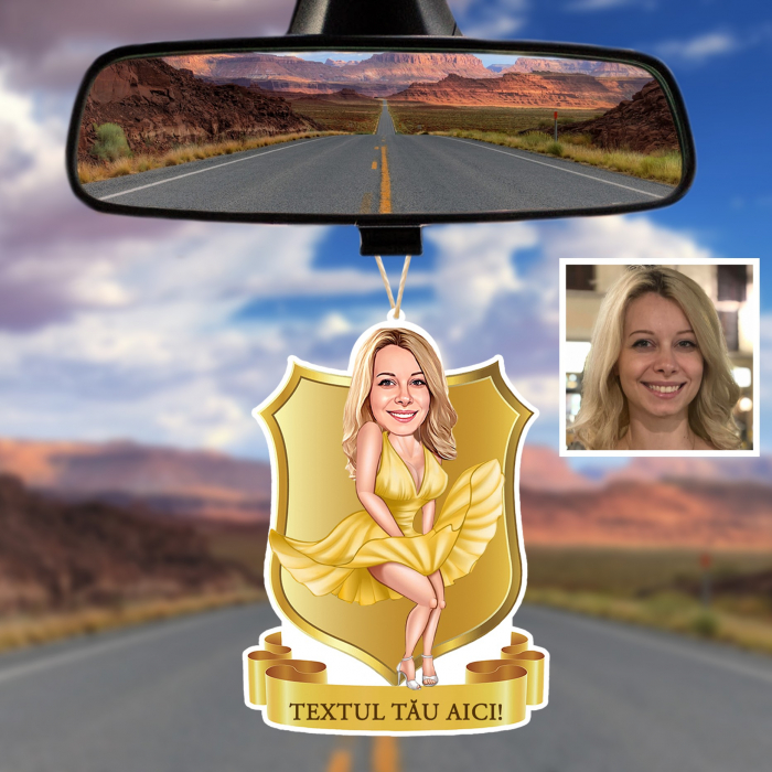 Agatatoare personalizata pentru masina - Marylin Monroe [2]