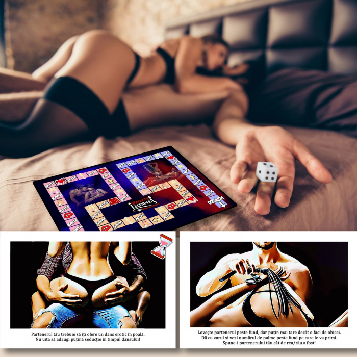 Board game erotic pentru cupluri, Dragoste Legendara - Intrecerea erotica, limba romana [2]