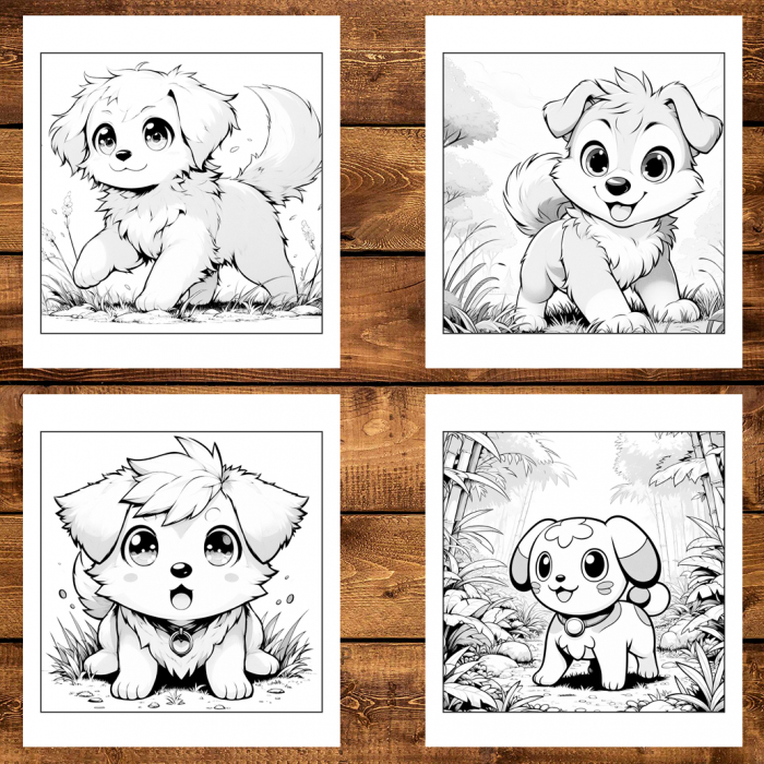 Carte de colorat antistres , 25 de ilustratii Catei Kawaii, 56 pagini [4]