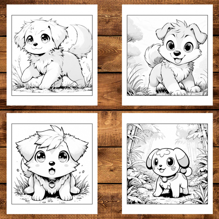 Carte de colorat antistres , 25 de ilustratii Catei Kawaii, 56 pagini [4]