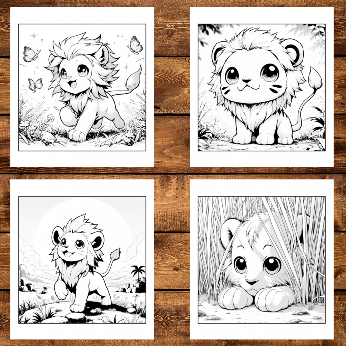 Carte de colorat antistres , 25 de ilustratii Leuti Kawaii, 56 pagini [3]