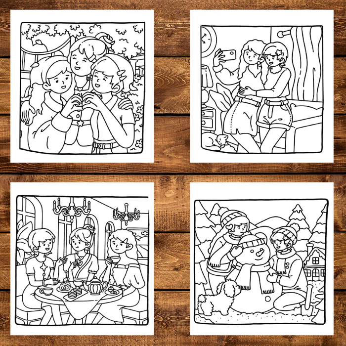 Carte de colorat antistres , 40 de ilustratii Bestie Goals, 86 pagini [3]