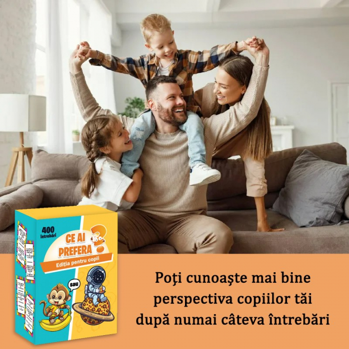 Ce ai prefera? - Editia pentru parinti - copii. limba romana, 400 de intrebari [6]