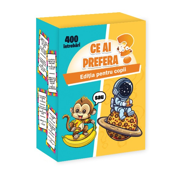 Ce ai prefera? - Editia pentru parinti - copii. limba romana, 400 de intrebari [2]